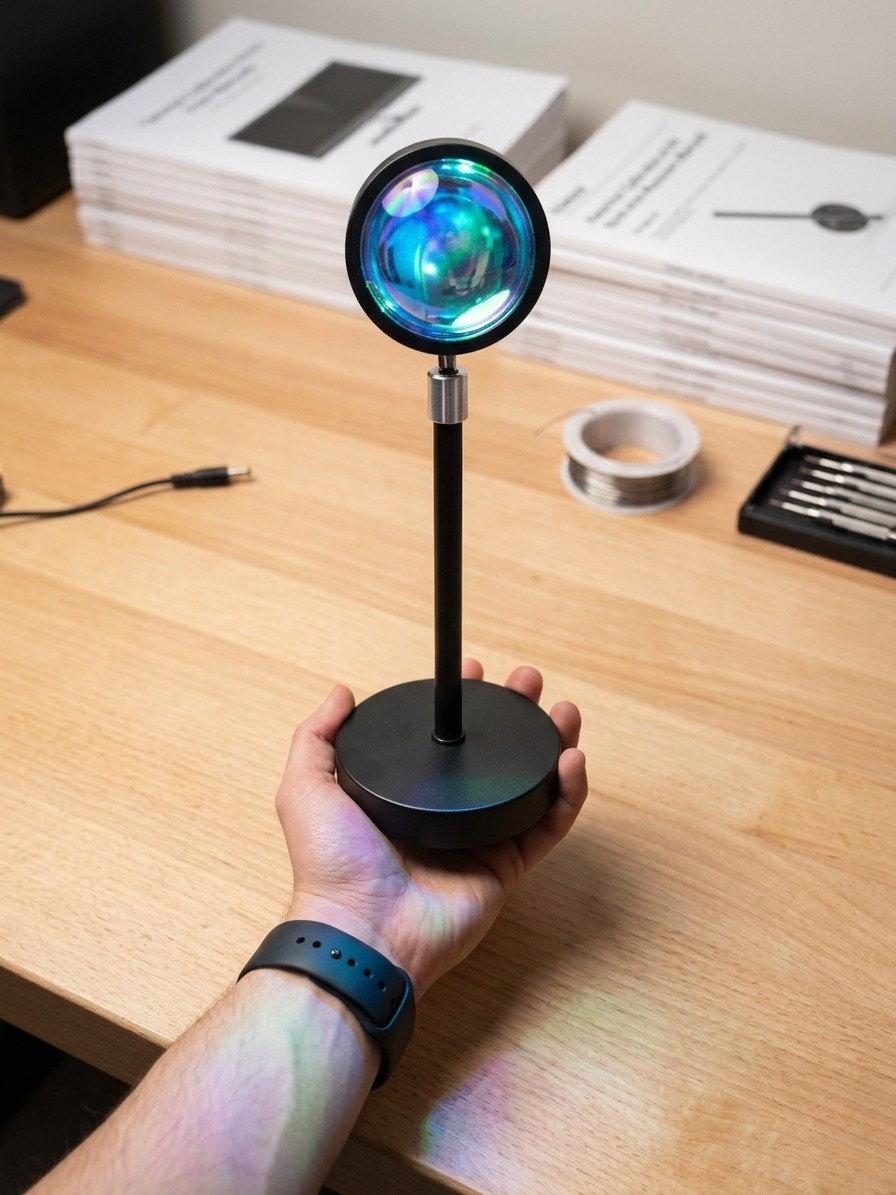 AuraGlow Sunset Projector Lamp